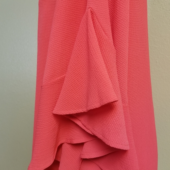 Pleione Bell Sleeve Pebble Crepe Blouse - Picture 5 of 8